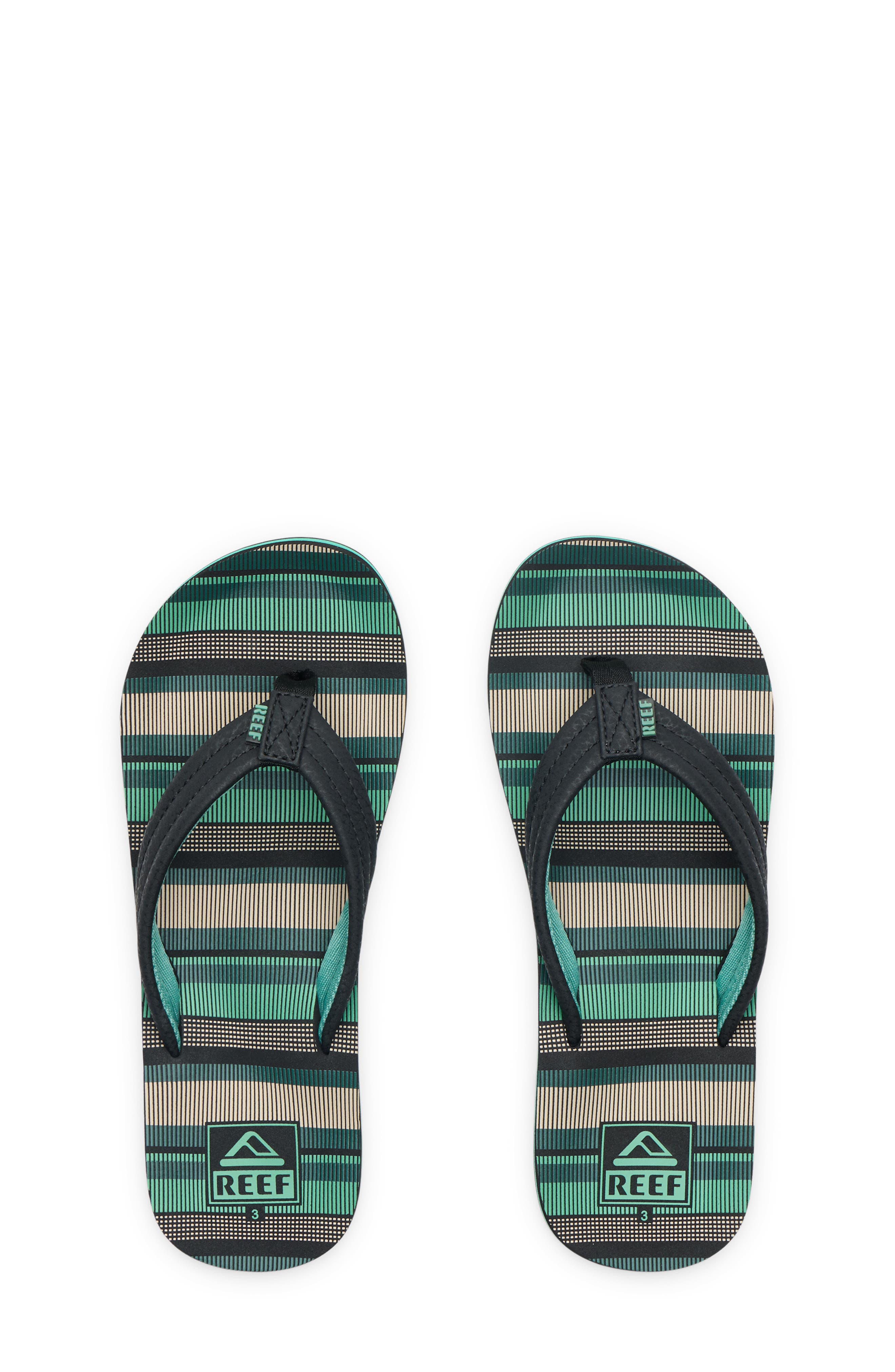 Reef Ahi Flip Flop, Alternate, color, Blanket Stripe