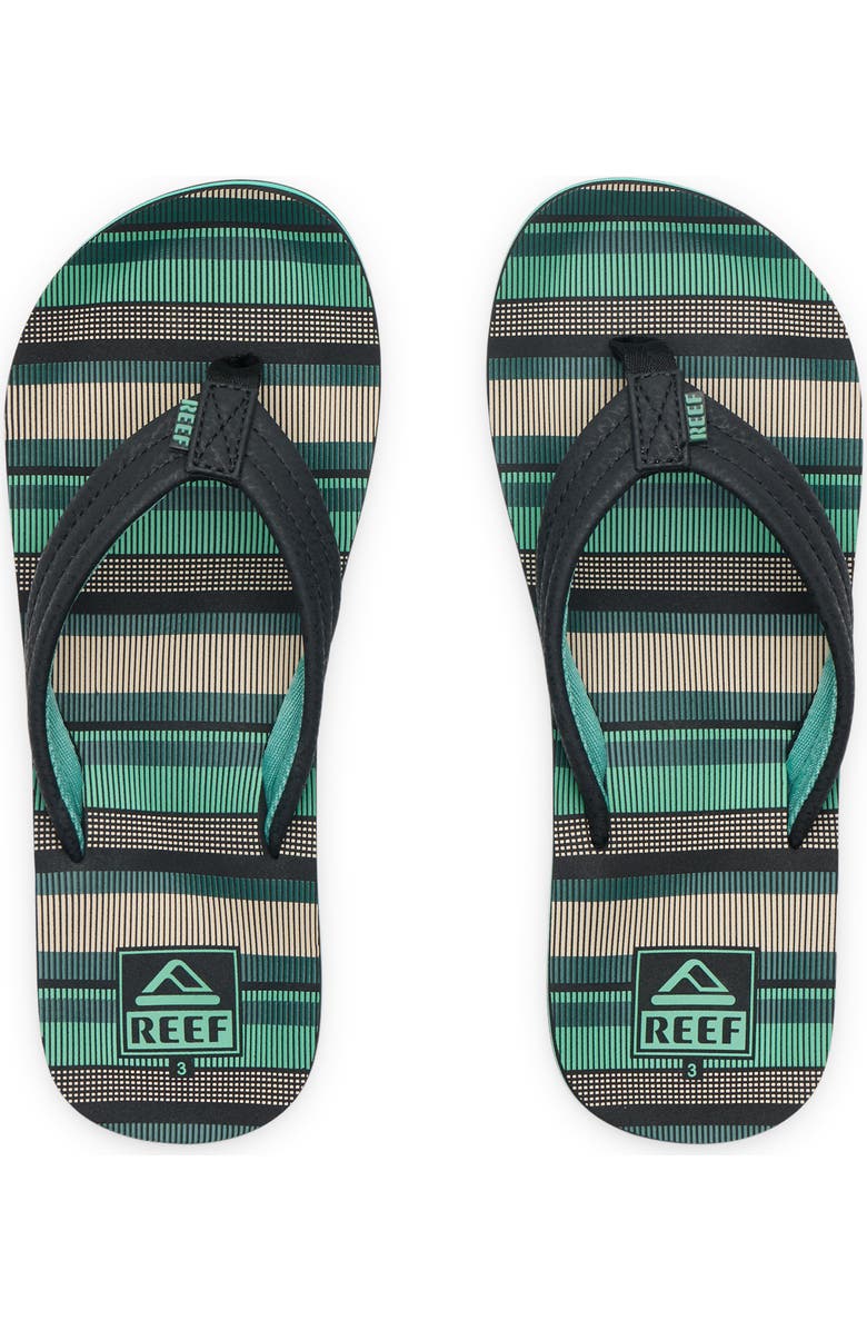 Reef Ahi Flip Flop, Alternate, color, Blanket Stripe