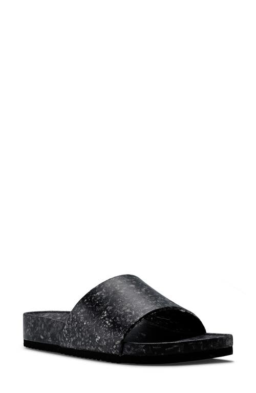 Fleks East Beach Slide Sandal In Black