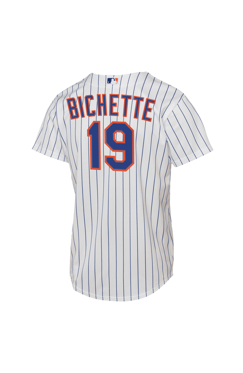 Nike Youth Nike Bo Bichette White New York Mets Home Replica Jersey, Alternate, color, White