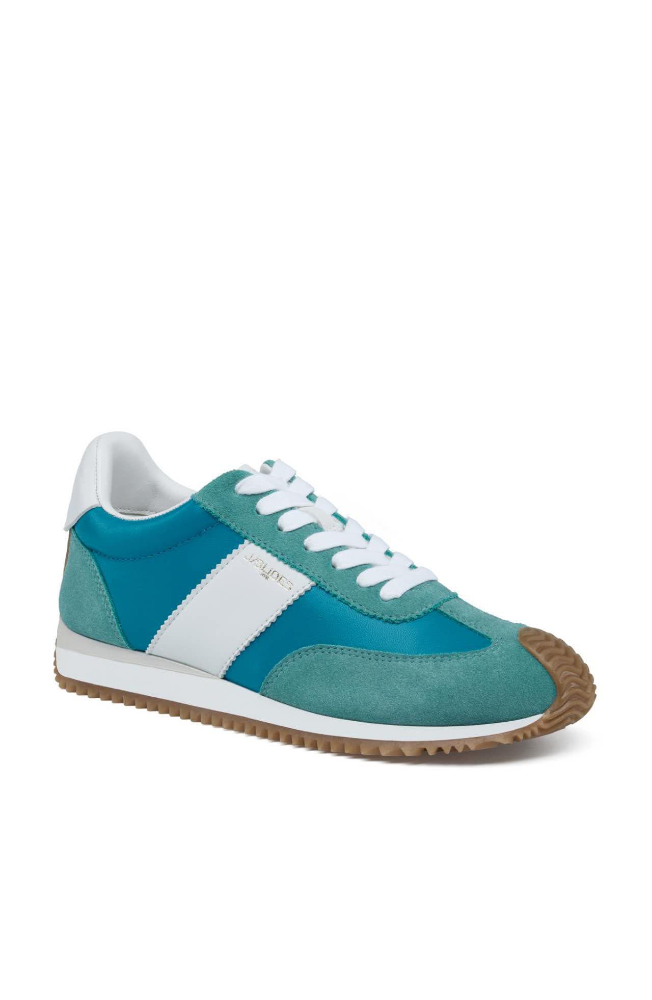 Jslides Women's Lilith Sneaker, Alternate, color, TURQUOISE MULTI