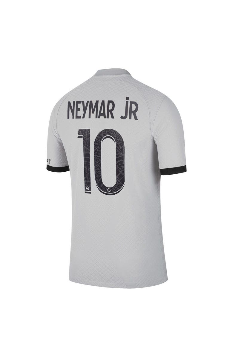 Nike Men's Nike Neymar Jr. Black Paris Saint-Germain 2022/23 Away Vapor Match Authentic Player Jersey, Alternate, color, 