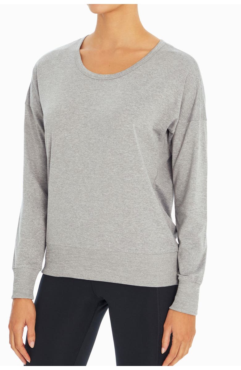 MARIKA Mika Cutout Surplice Back Pullover Top, Main, color, 