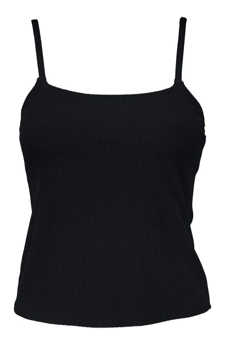 Pacifica by Sunsets Coralie Tankini Swimsuit Top - DD Cup, Alternate, color, Black Pacifica