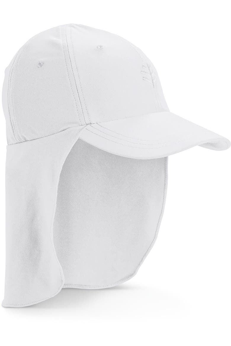 Kid's Surfs Up Sun Hat with Neck Drape, UPF 50+ Sun Protection, Main, color, White