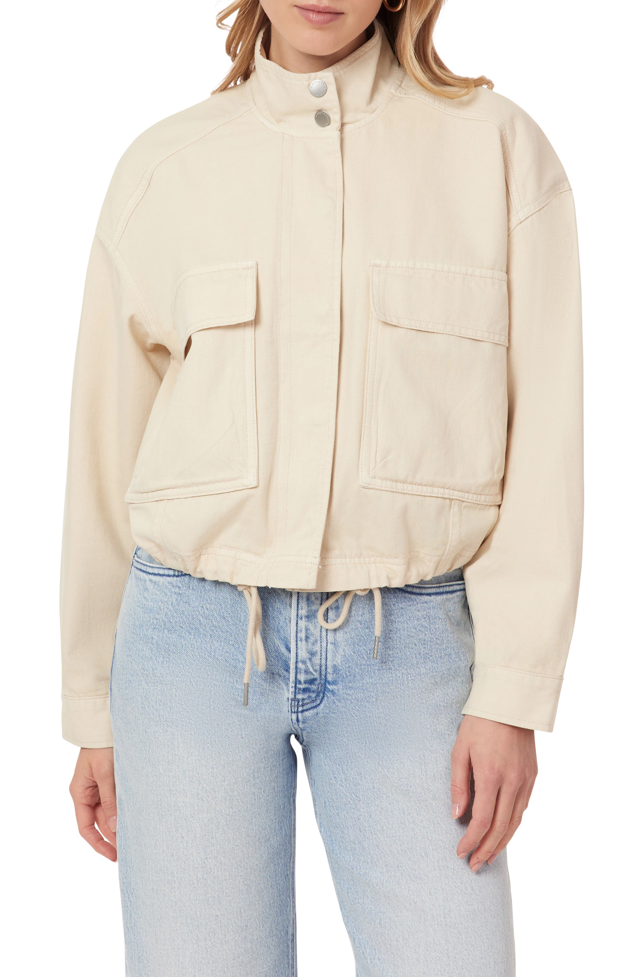 Scotch & Soda Cropped Utility Jacket