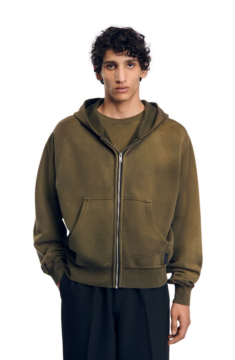 SANDRO Hooded sweatshirt, Alternate, color, 