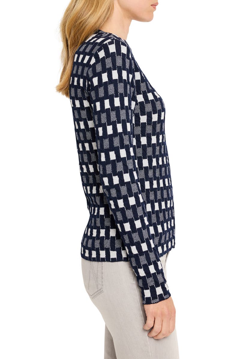 NIC+ZOE Geo Knit Top, Alternate, color, 