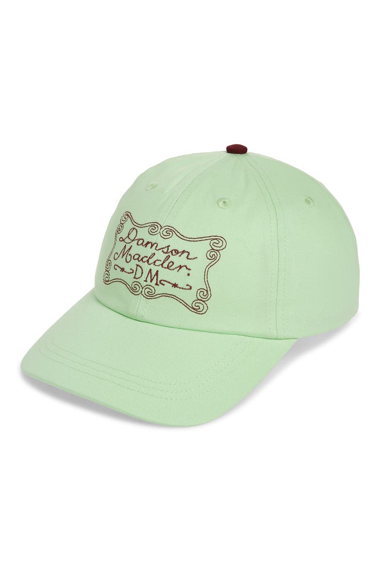 Logo Embroidered Baseball Cap, Main, color, MINT