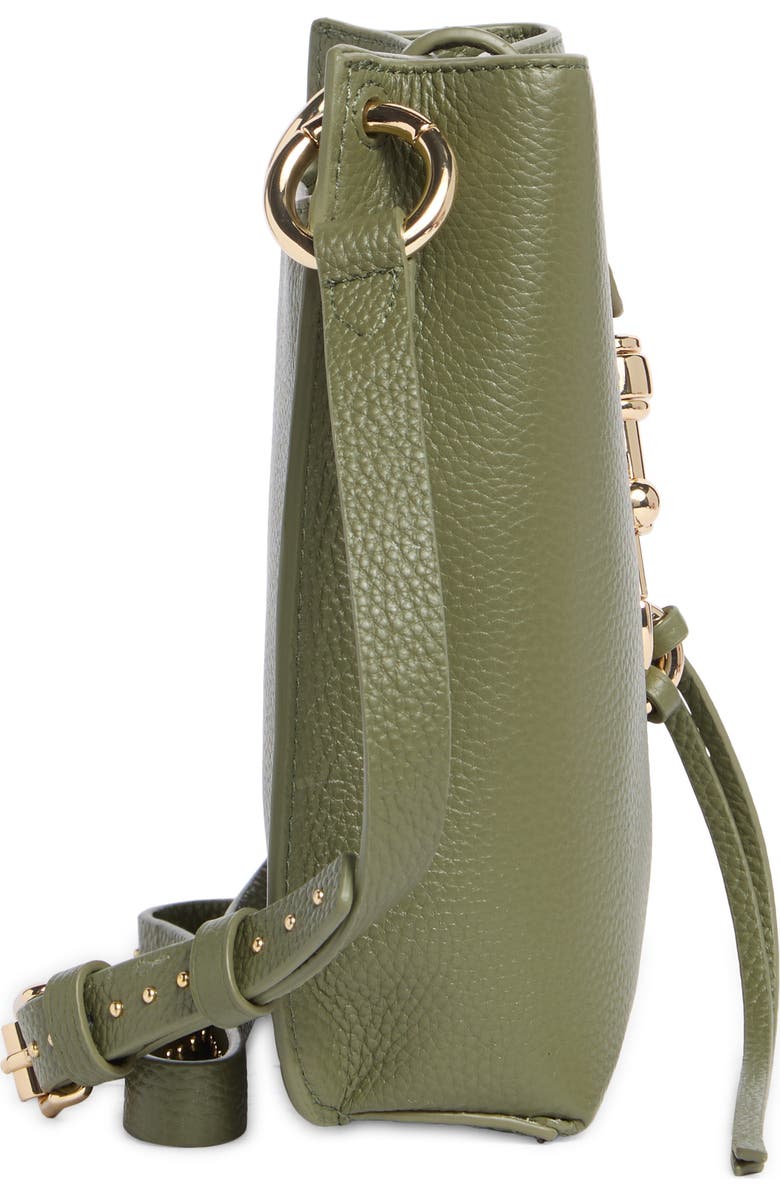 Rebecca Minkoff Megan Mini Studded Leather Crossbody Bag, Alternate, color,