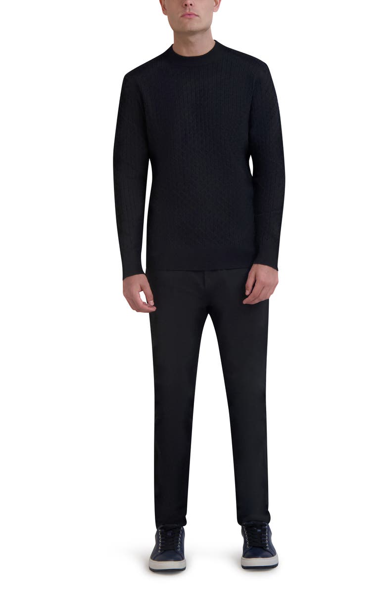 KARL LAGERFELD PARIS Texture Sweater, Alternate, color,