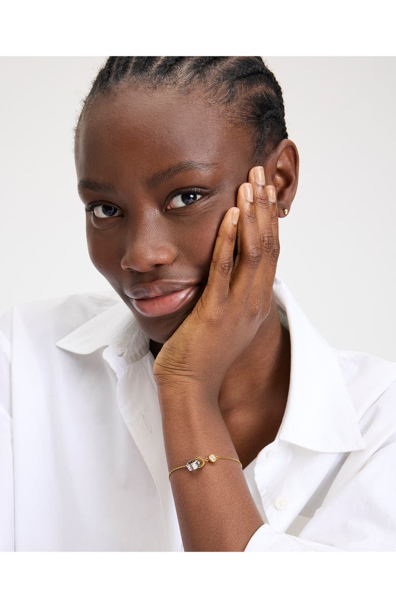 Kate Spade New York interlink chain bracelet, Alternate, color, 