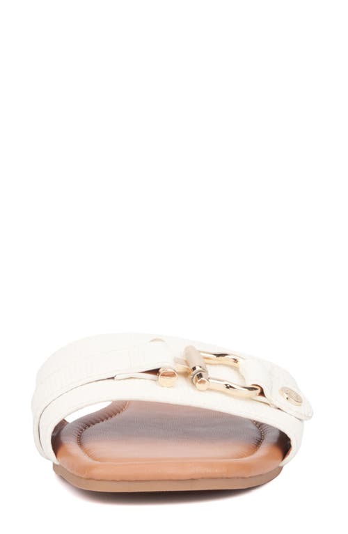 New York And Company Nastia Sandal In White