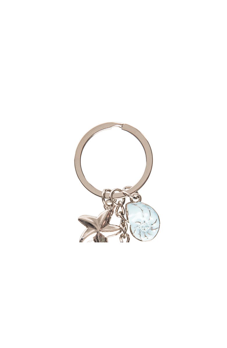 Beachcombers Seahorse Keychain, Alternate, color, Blue