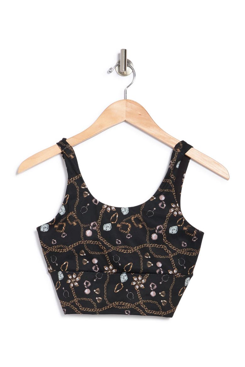 Silhouette Bralette, Alternate, color, CHAIN