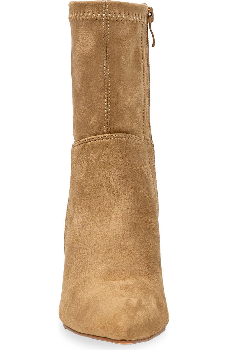 CHASE AND CHLOE Pointed Toe Bootie, Alternate, color, Taupe