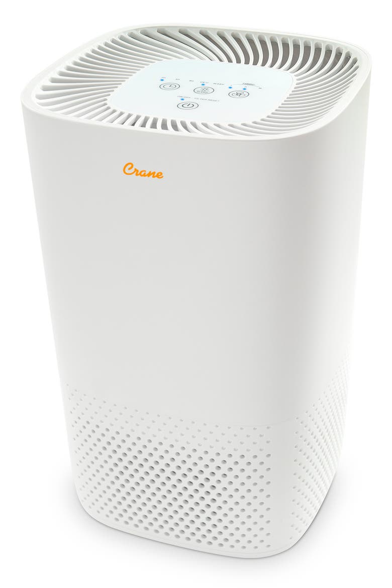 True HEPA Air Purifier, Main, color, WHITE