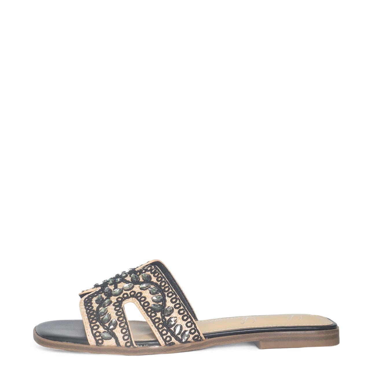 Lauren Lorraine Honey Sandals, Alternate, color, Black