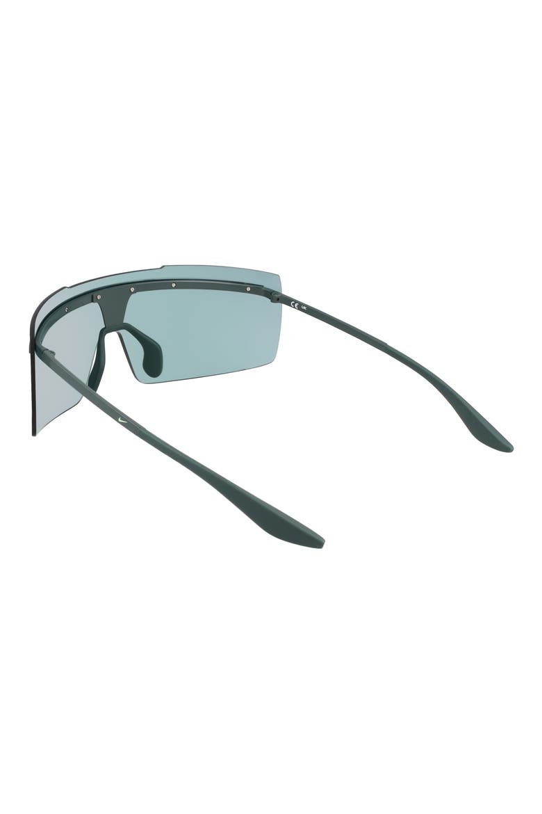 Echo Shield 67mm Sunglasses, Alternate, color, MATTE VINTAGE GREEN / BLUE MIR