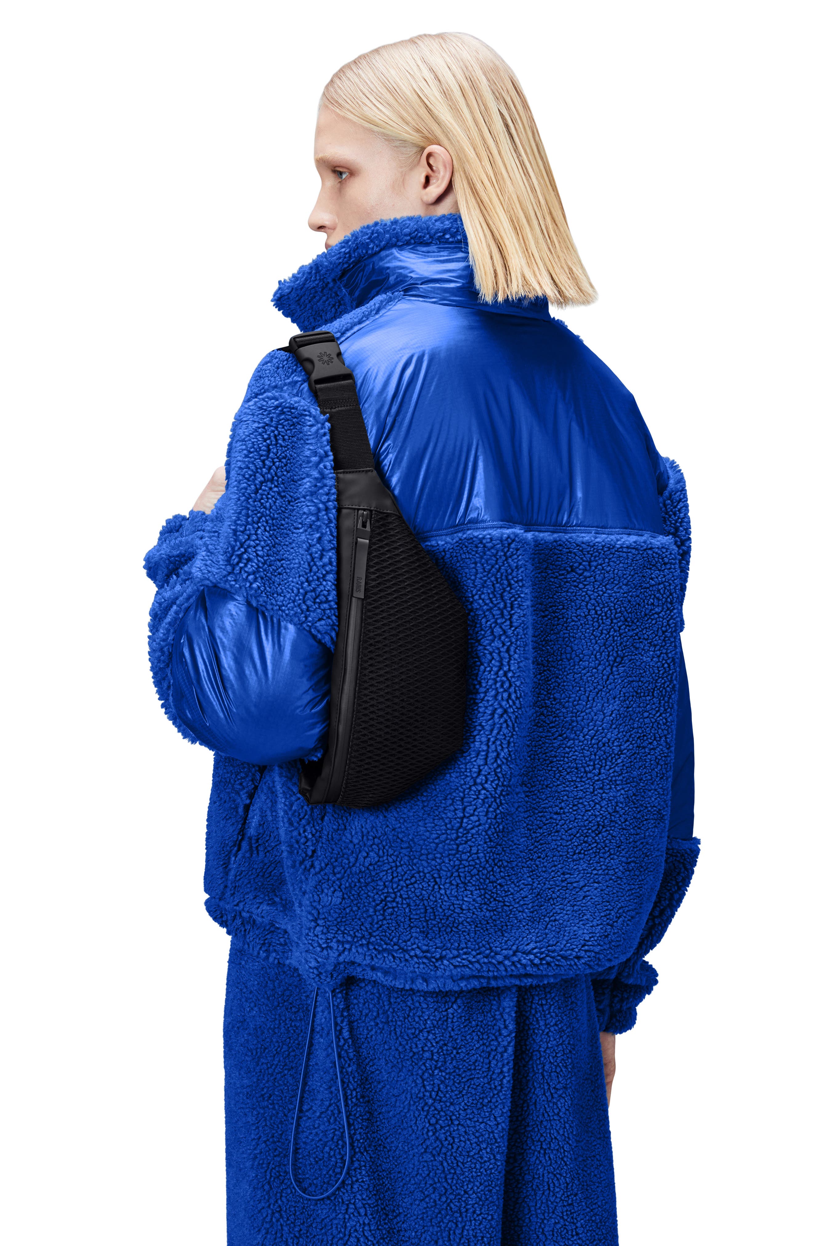 Rains Mini Waterproof Mesh Belt Bag, Alternate, color, 