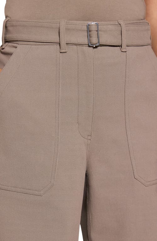 Shop Theory Cotton Blend Utility Pants In Walnut