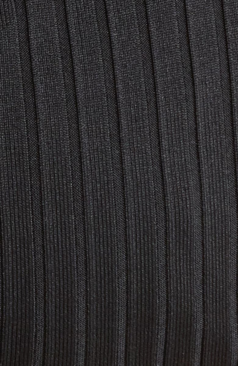 Rip Curl Surf Banded Fixed Triangle Bikini Top, Alternate, color, Black