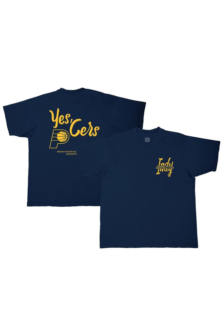 Unisex Stadium Essentials  Navy Indiana Pacers Urban T-Shirt, Main, color, Navy