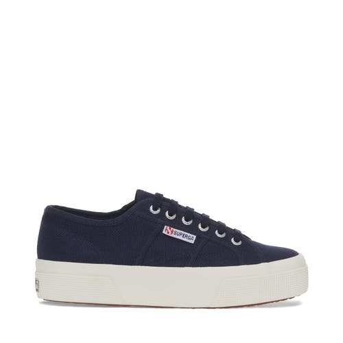 Superga Sneakers Mit Plateausohle In Blue