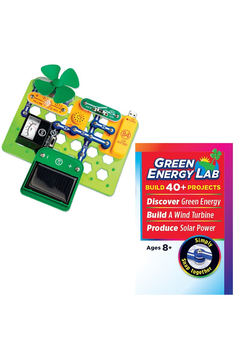 Snap Circuits Green Energy Laby STEM Kit, Alternate, color, Multicolored