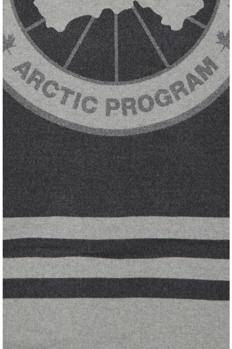 Queen Logo Wool Blanket, Alternate, color, IRON GREY