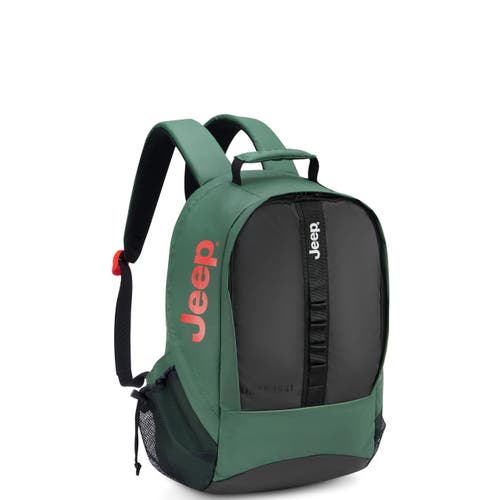JEEP JS011B 15.6" Laptop Laptop Travel Backpack in Green 