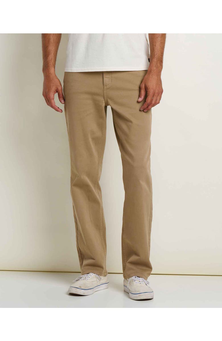 Toad & Co Men's Tamarack Straight Jean, Main, color, Khaki