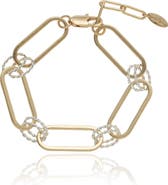 Ettika Mixed Link Chain Bracelet