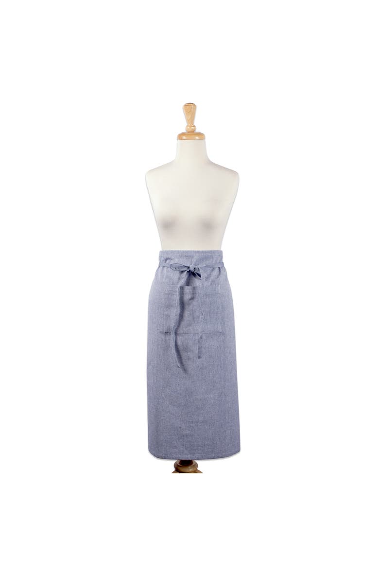 Bistro Chambray Apron Blue, Alternate, color, Blue
