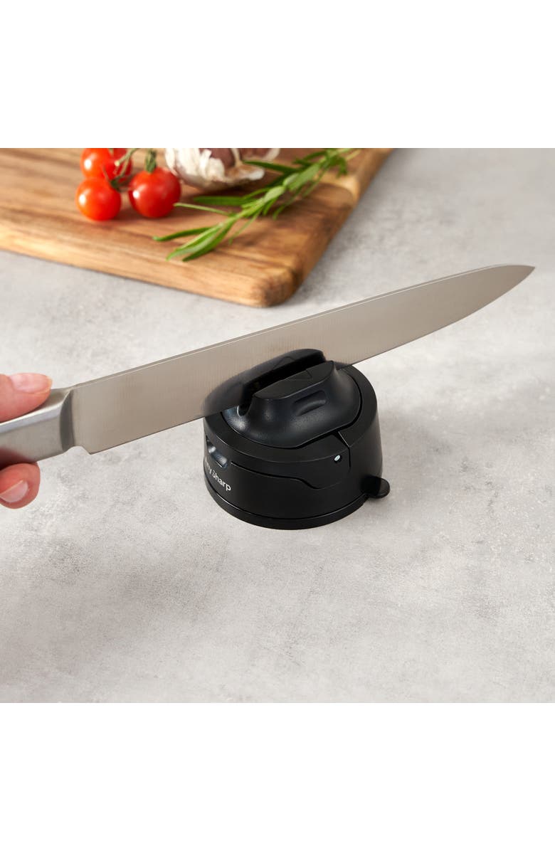 AnySharp EVO Knife Sharpener - Red, Alternate, color, Black