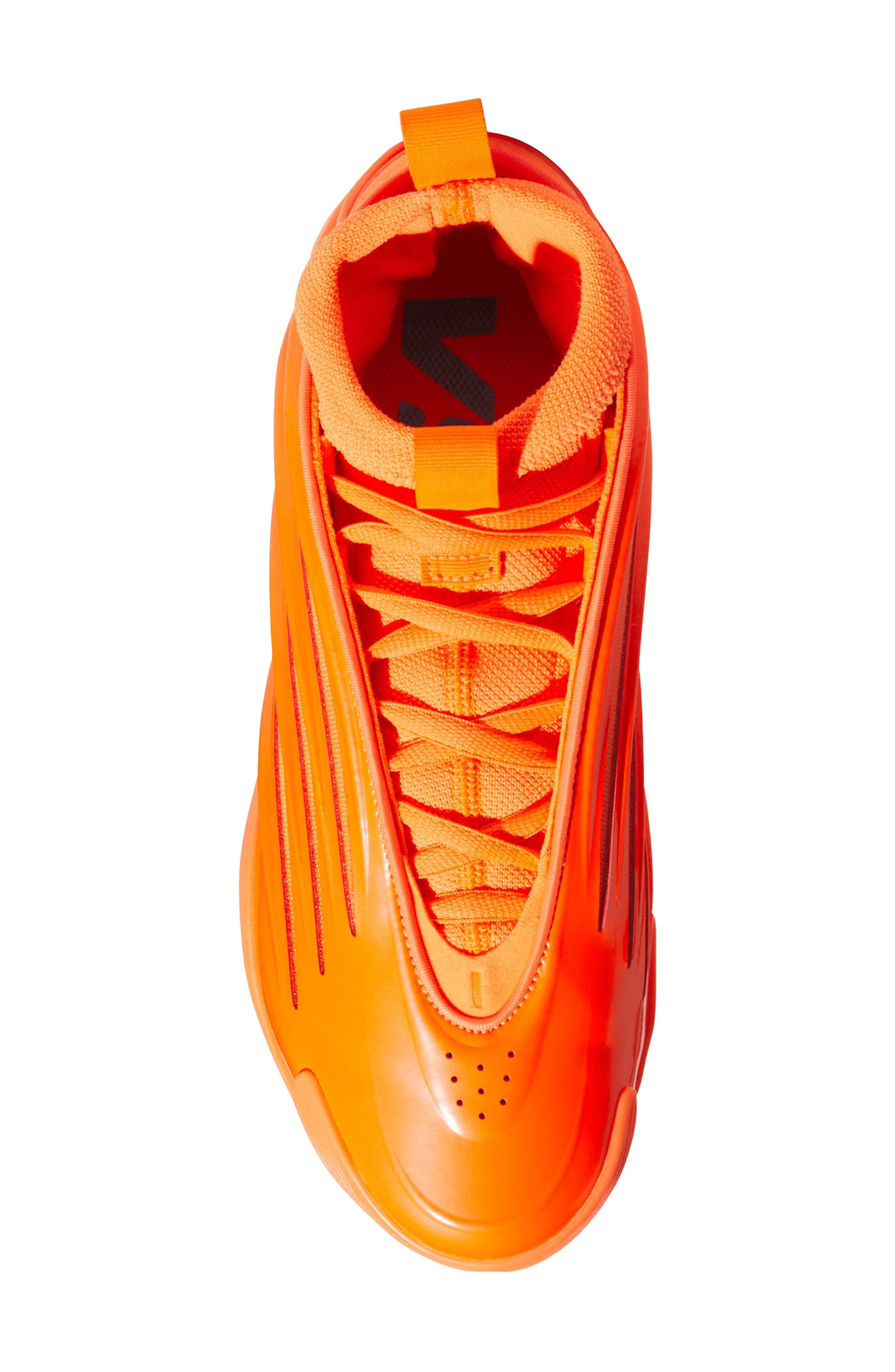 adidas Gender Inclusive Harden Volume 9 Basketball Shoe, Alternate, color, Solar Orange/ Black/ Purple