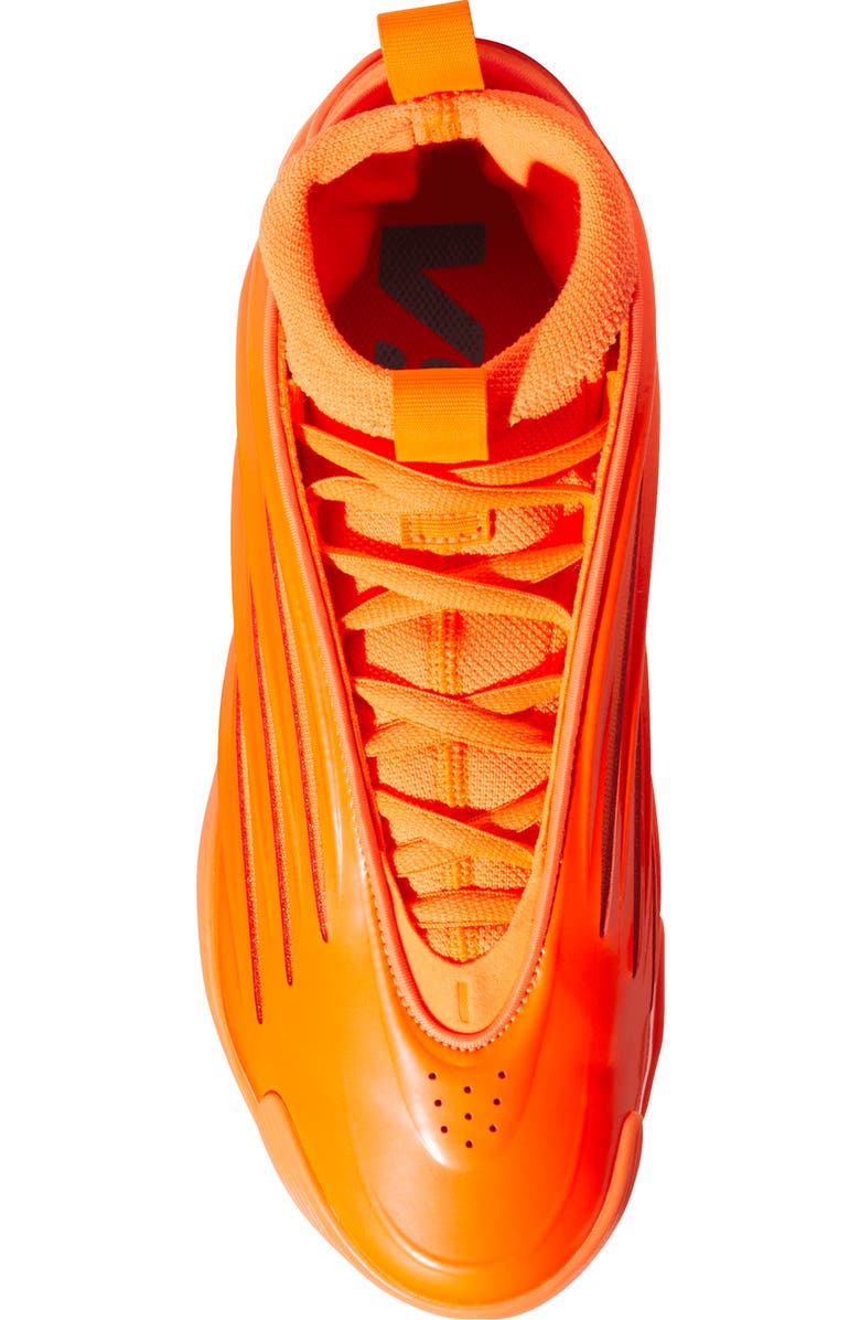 adidas Gender Inclusive Harden Volume 9 Basketball Shoe, Alternate, color, Solar Orange/ Black/ Purple