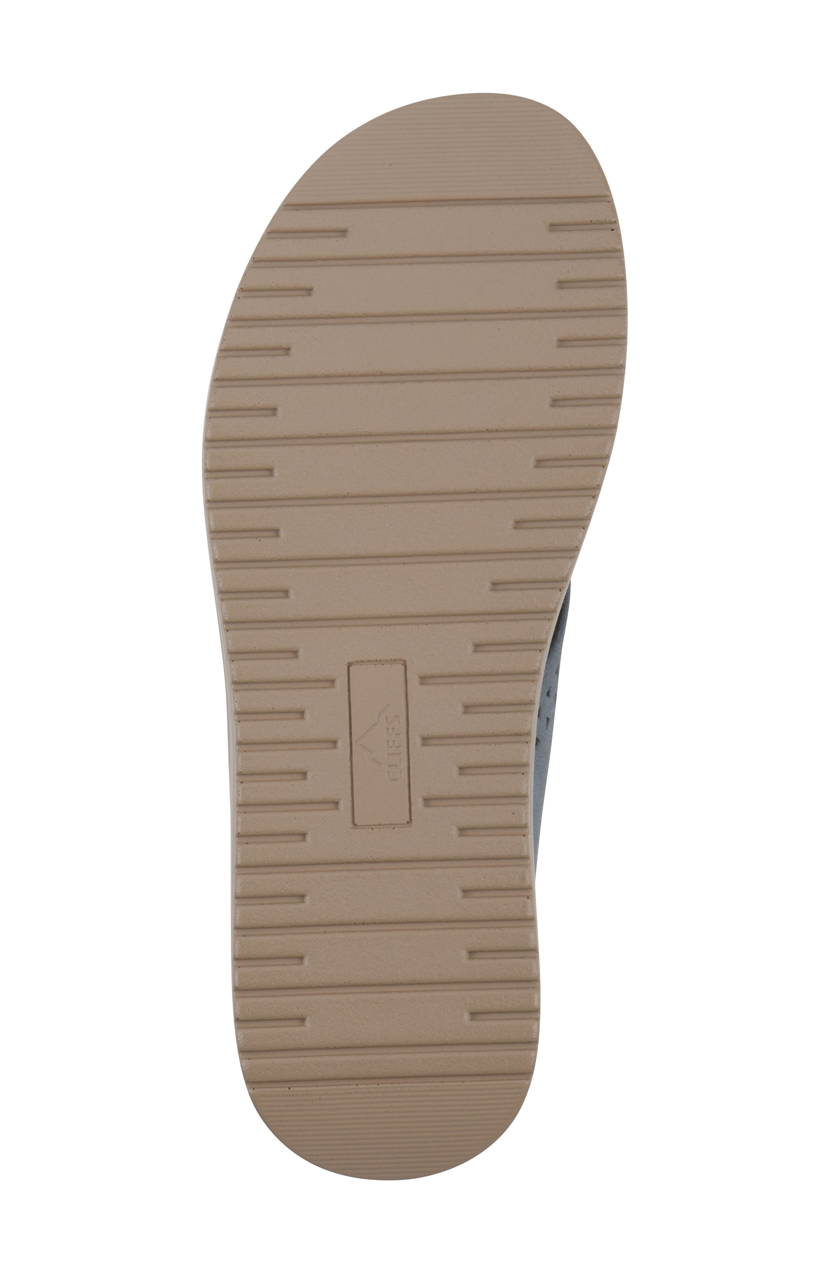 Haniya Flatform Sandal, Alternate, color, PERIWINKLE/ SUEDE