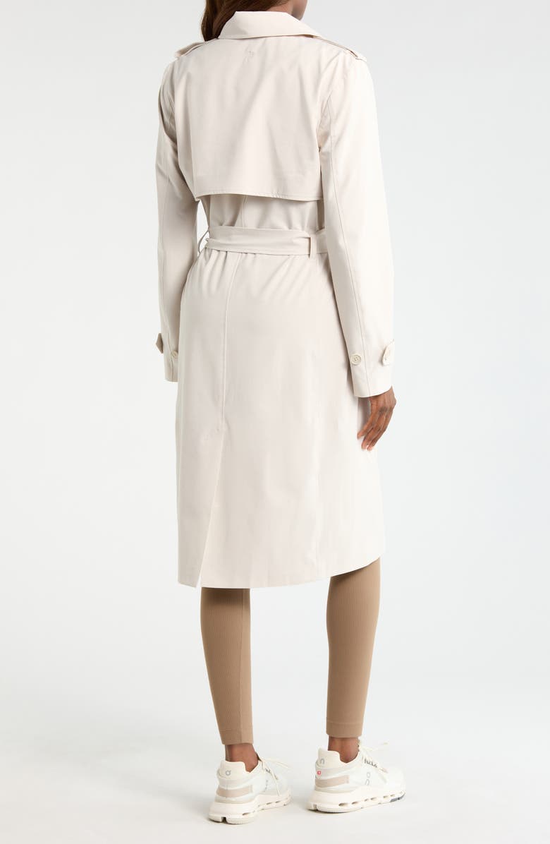 MPG Ripstop Tench Coat, Alternate, color, Moonbeam