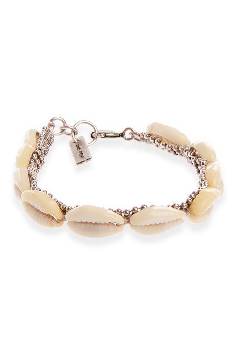 Shell Line Bracelet, Main, color, NATURAL
