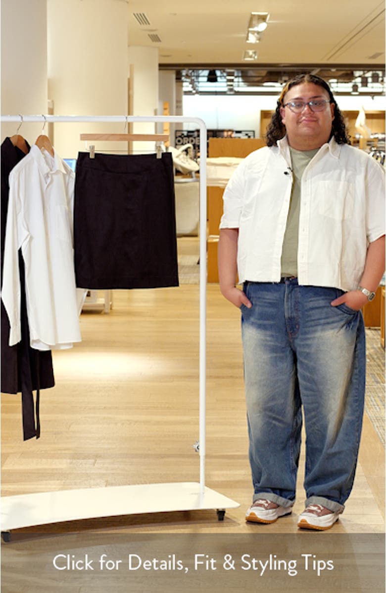 Faux Suede Skirt, sales video thumbnail