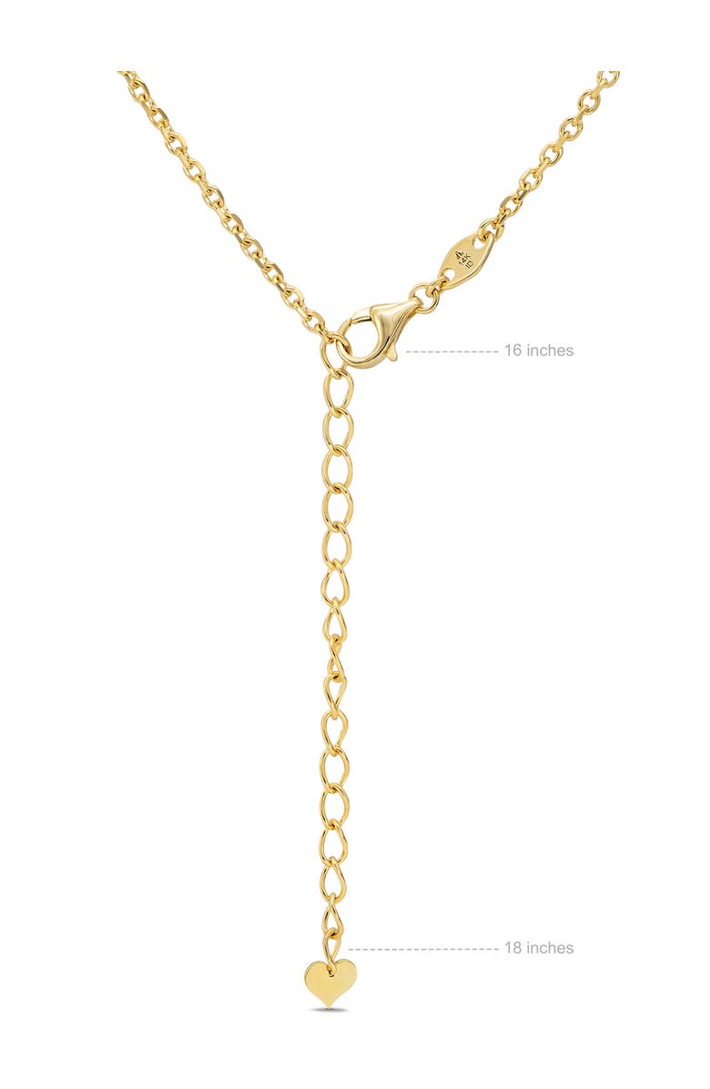 DEVATA Infinity Chain Necklace in 14K Gold, Alternate, color, Yellow Gold