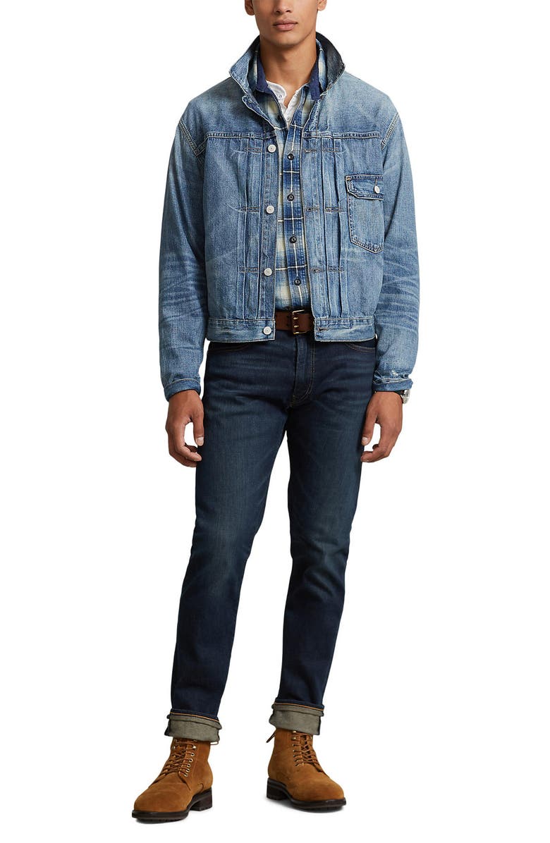 Polo Ralph Lauren Relaxed Denim Jacket, Alternate, color,