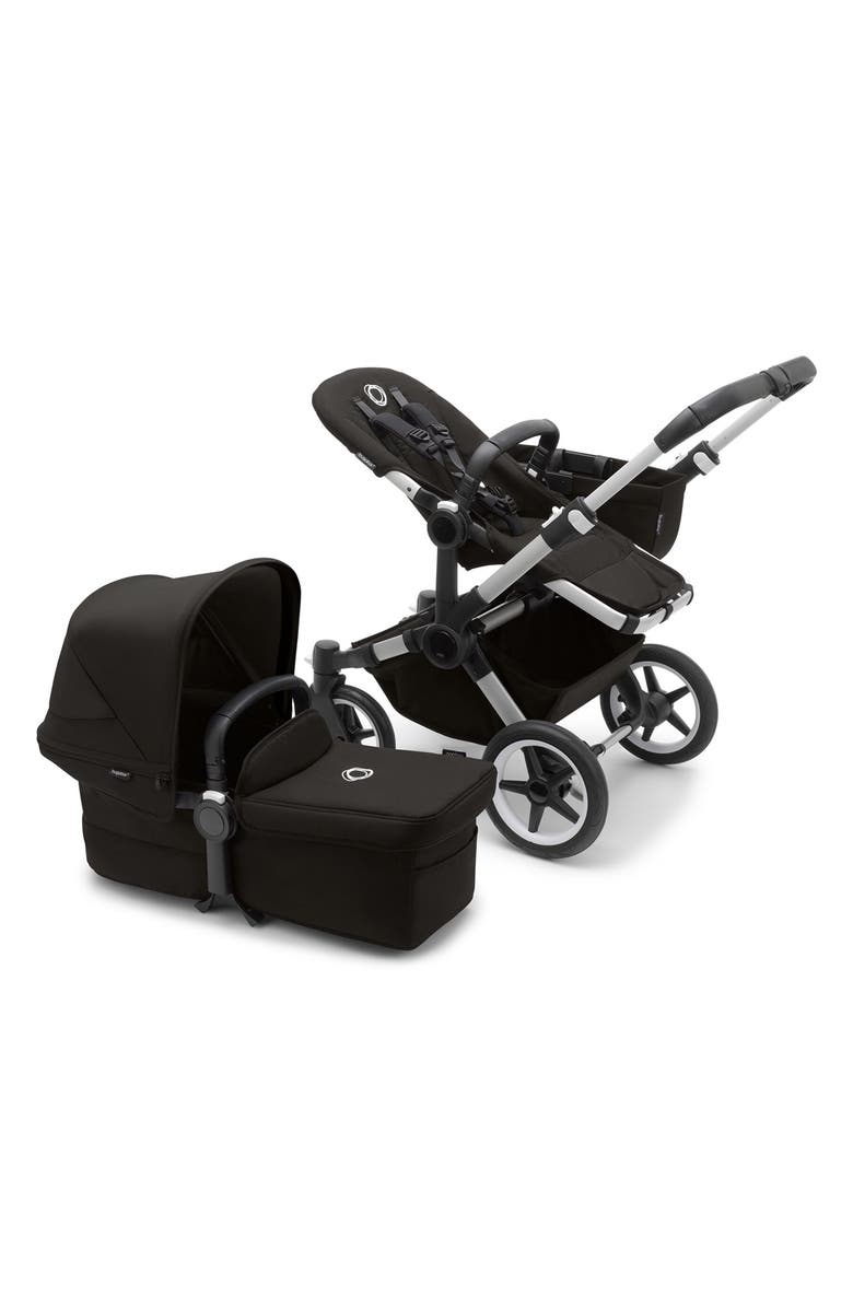 Bugaboo Donkey 5 Mono Stroller with Bassinet, Alternate, color, Alu/ Midnight Black