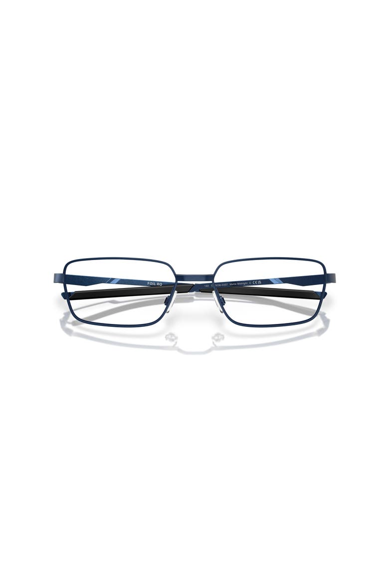 55mm Rectangle optical glasses, Alternate, color, Blue