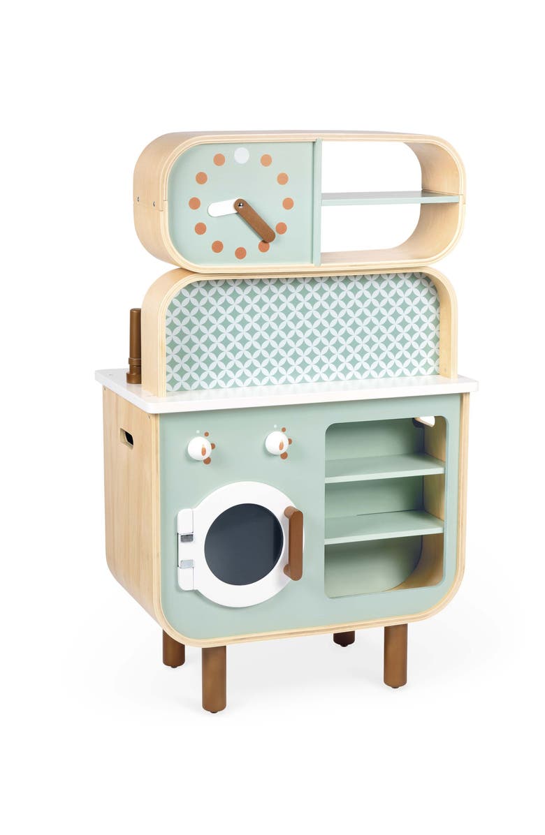 Janod Reverso Big Cooker Kitchen Playset, Alternate, color, Gray