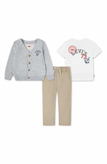 T-Shirt, Cardigan & Pants Set
