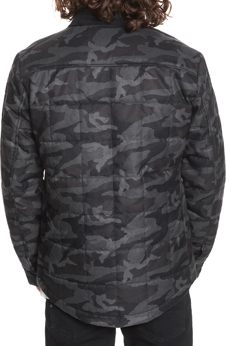 Quiksilver Broken Nose Shirt Jacket, Alternate, color, 