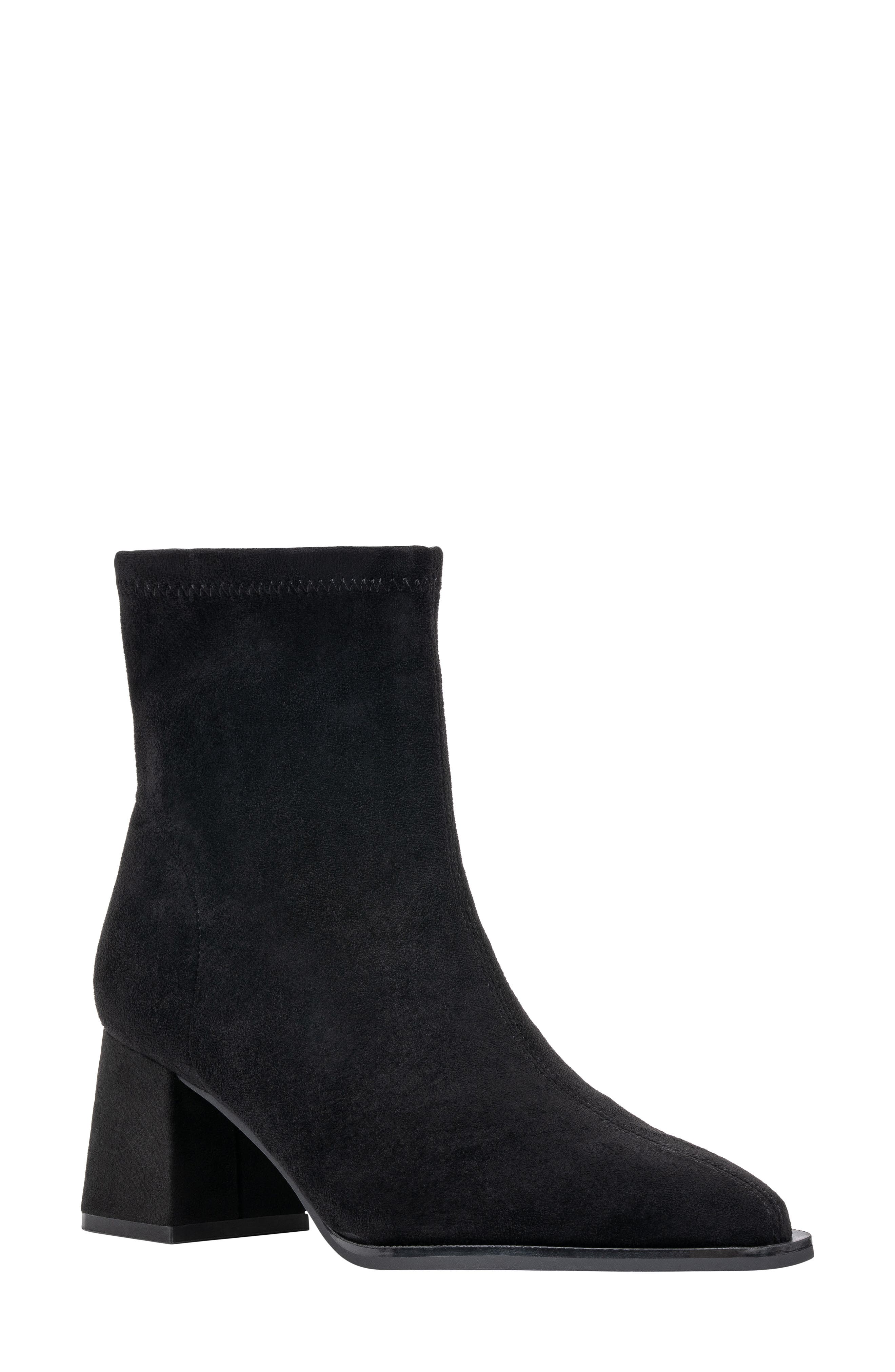 Rolette Faux Leather Ankle Boot