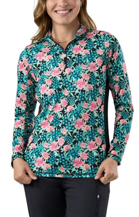 Quarter Zip Vented Sun Shirt